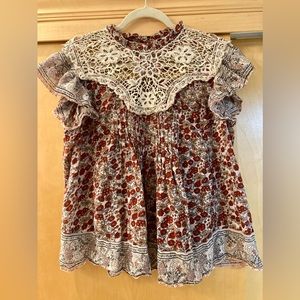 Boho Blouse Sz XL